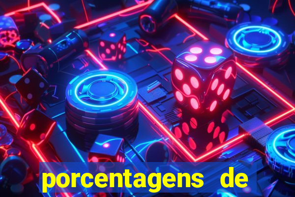 porcentagens de jogos pagantes